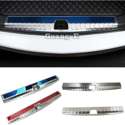 For Chevrolet Equinox Third GE 2017 2018 2019 2020 Car Stainless Steel Inner Rear Bumper Trim Plate Trunk Pedal Luxury Hoods