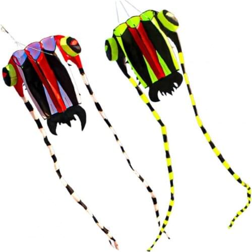 Kite Exquisite Polyester Trilobita Kite Flying Bird Kites Children Gift Family Trips Garden Outdoor Sports DIY Toy