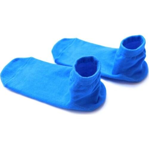 1 pair of adult non-slip yoga trampoline amusement park sports socks pure cotton breathable floor sweat socks Pilates socks