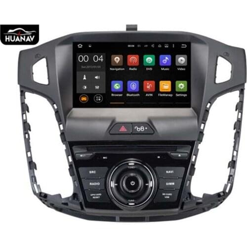 8" HD Android 8.0 Car DVD For 2011 2012 2013 2014 Focus Auto Audio Video Radio FM Stereo WiFi GPS Navigation Free Backup Camera