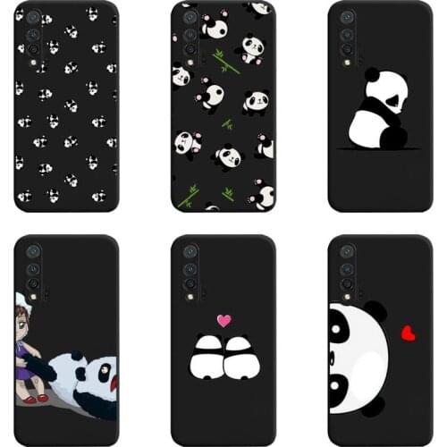 Cute Cartoon panda Phone Case For Huawei Nova 6se 7 7pro 7se honor 7A 8A 7C 9C Play
