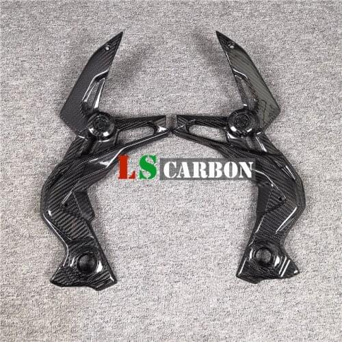 For kawasaki Z900 2020+ Full Carbon Fiber Motorcycle Accessories Frame side panels