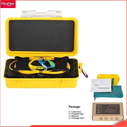 500M/1Km/2Km SC APC to LC UPC OTDR Blind Zone Eliminator Launch Cable Box SC/APC-LC/UPC Single-Mode for 1310/1550nm Fiber Rings