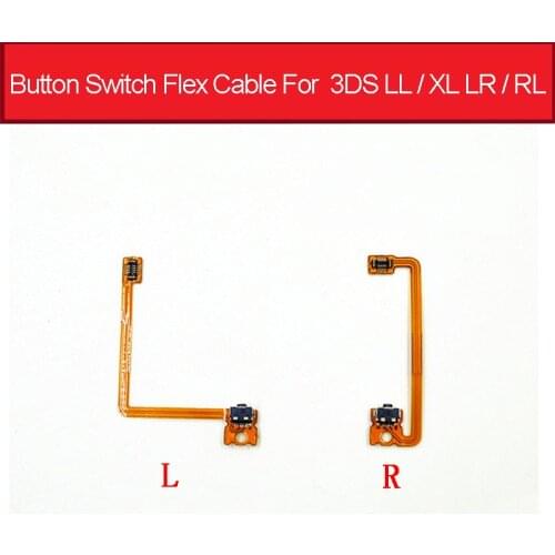 LR Left Right Trigger Button Flex Cable For Nintendo 3DS LL/XL Buttons Switch Flex Ribbon Replacement Parts For 3DS LR / RL
