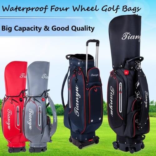 Multifunctional Golf Sport Package Standard Bag Waterproof Staff Bag Cover Hold A Full Set Clubs Big Capacity Sport Bags