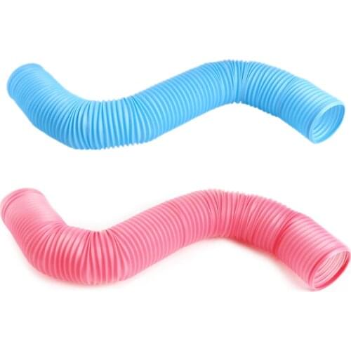 Small Animal Play Tunnel Collapsible Plastic Guinea , for Hamster