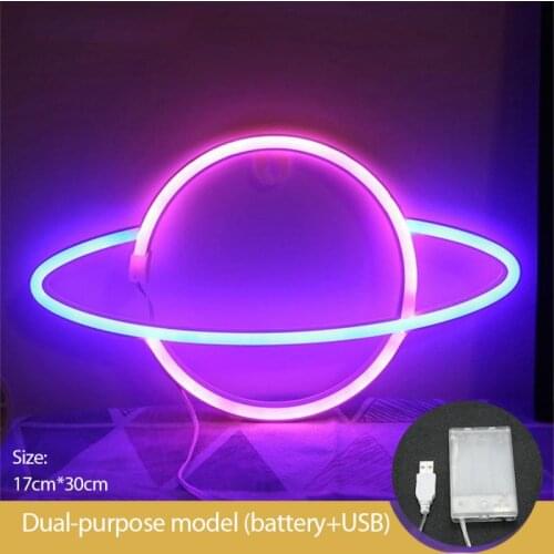 Wholesale Led Neon Light Colorful Rainbow Neon Sign For Room Home Party Wedding Decoration Xmas Gift Neon Lamp High Quality
