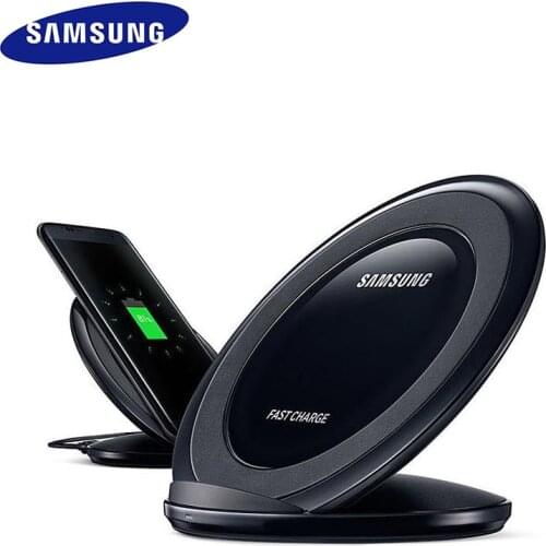 Original Samsung EP-NG930 Wireless Charger 15W Qi Fast Charge Pad For Samsung Galaxy S20 S10 Plus Note 10 Plus iPhone 8 Plus X