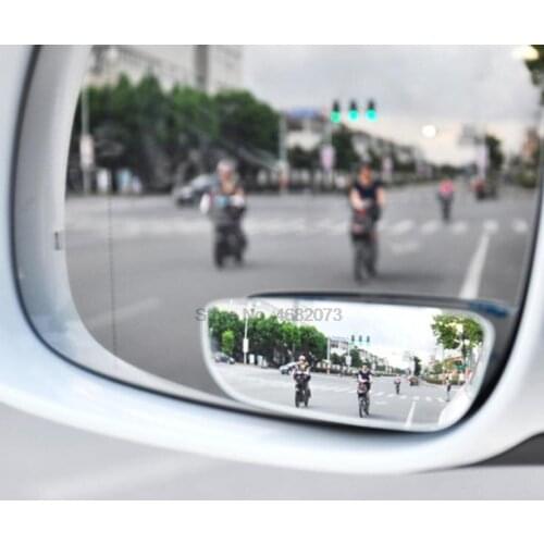 By DHL/Fedex 500pair Car Mirror Auto 360 Wide Angle Round Convex Mirror Car Vehicle Side Blindspot Blind Spot Mirror