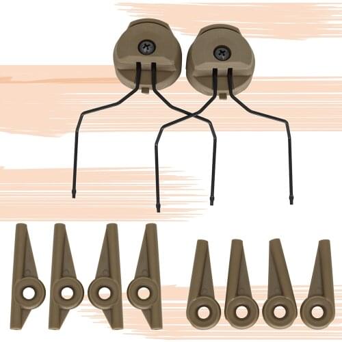 ARC Rail Adapter for Anti-noise Electronic Shooting Earmuffs Tactical Headset Walkers Razor Patriot Noise Cancelling Headphone