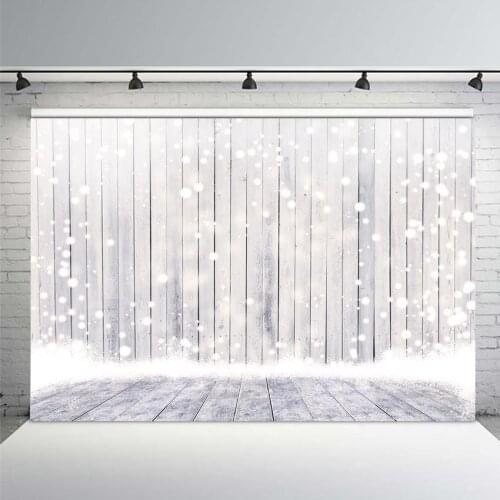 Christmas Vintage Snow Falling Wood Photo Backdrop Photophone Photography Backdrops Fotografia Photo Studio Background