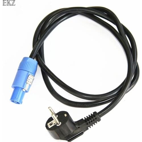 Power Cable Plug Moving Head Light Connector to Powercon Connector US Euro UK AU Plug for Stage Equipment Led Par Light
