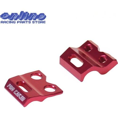 CNC Alloy Brake Hose Line Cable Clamp Holder Fit CRF CR YZF WR Motorcross Dirt Bike Supermoto Enduro Free Shipping