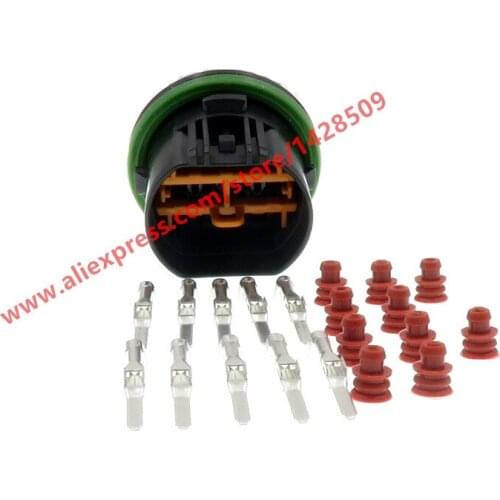 20 Sets 10 Pin Automotive Light Socket Waterproof Headlight Connector For KIA Hyundai Motor K2 IX35 GL221-10021