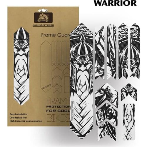 3D MTB Bicycle Stickers Mountain Bike Scratch-Resistant Protect Frame Protector Removeable Road Paster Guard Cover Decals