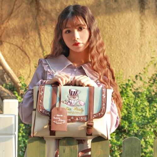 Lolita Summer Embroidery Bags 2020 New Fashion Casual Shoulder Messenger Bags High Quality Women Purse and Handbags Sac A Main