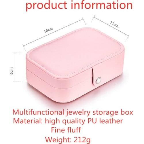 Multifunctional Jewelry Storage Box Necklace, Earrings, Earrings, High-end Gift Box Packaging Box