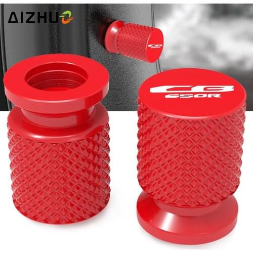 Motorcycle Accessories CNC Aluminum Tire Valve Wheel FOR HONDA CB650R CB 650R CB650 R 2018 2019 2020 Tyre Air Port Cover Cap 2PC