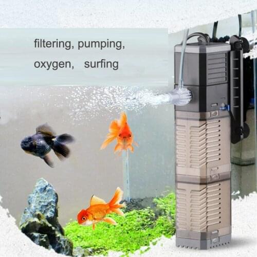High Efficency 25W Aquarium Pump for Fish Tank Pond Pool Aquarium Filter Pump 1500L/H Flow Max