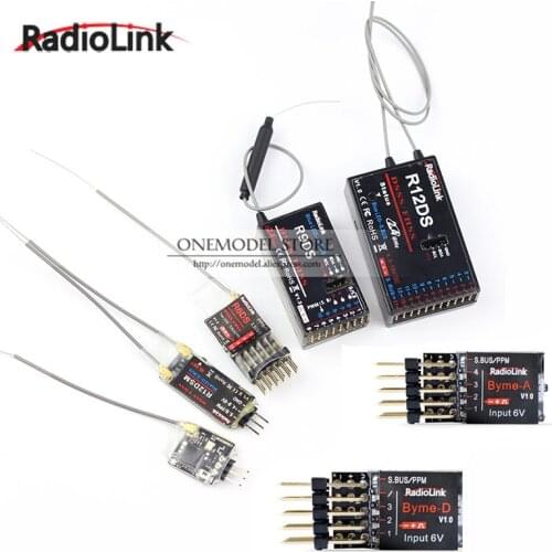 Original Radiolink-Byme-A/Byme-D/R12DS/R9DS/R6DS/R12DSM/R6DSM Flight control/2.4GHz Receiver For RC Transmitter Quadcopter Part