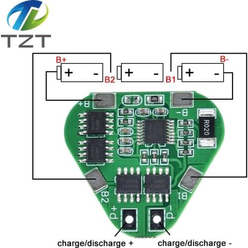 3S 12V 18650 Lithium Battery Protection Board 11.1V 12.6V overcharge over-discharge protect 8A 3 Cell Pack Li-ion BMS PCM PCB
