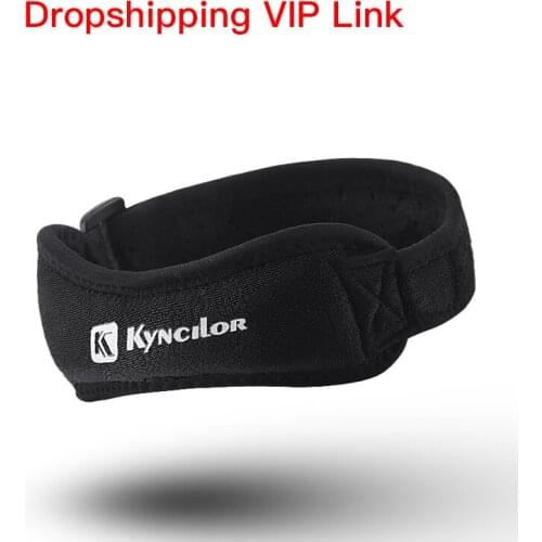 Adjustable Black Keenpads Outdoor Patella Knee Tendon Strap Protector Guard Support Pad Belted Sports Knee Brace