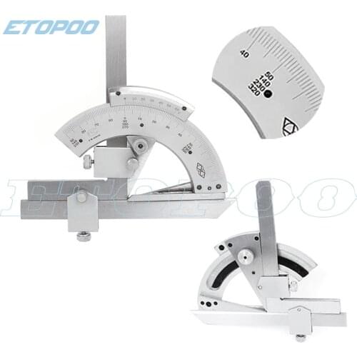 30 to 320 degree Precision Angle Measuring Finder Universal Bevel Protractor Tool Cost Effective
