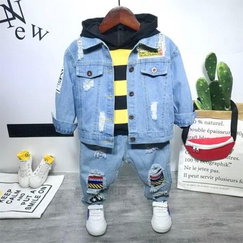 Spring and Autumn Baby Boy Clothing Set boys coat ,hoodie,pants 3pcs Kid Boy Set Children Boy Clothes set kids tracksuit