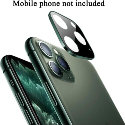 Camera Protector Lens Tempered Glass Screen Protector Film For iPhone 12 Max Mini Pro Max Camera Accessories Black