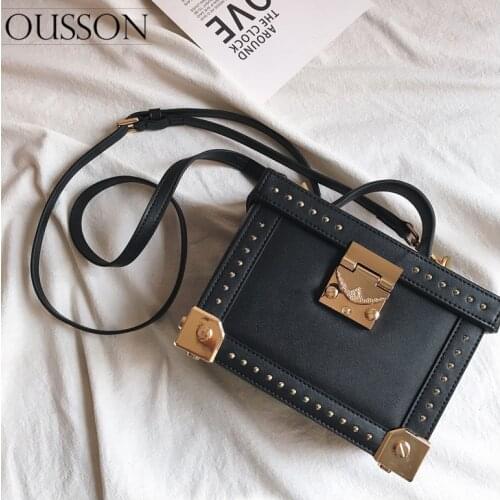 Women Leather Shoulder Bag New Deaign Casual Small Box Women Small Square Bag High Quality Leather Fashion Crossbody Bag