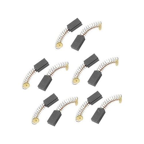 10 Pcs Electric Drill Motor 14mm x 8mm x 5mm Carbon Brushes