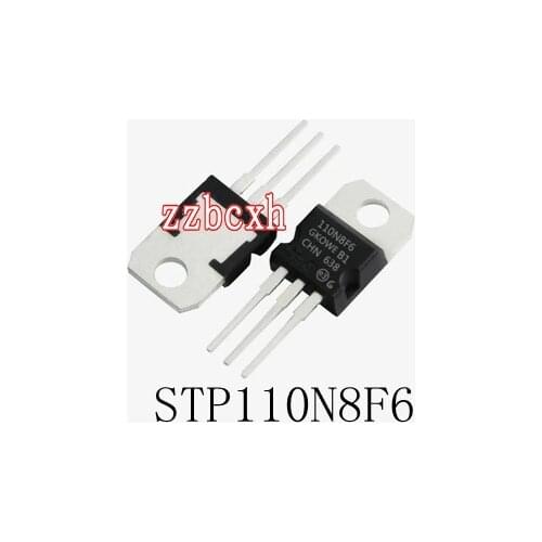 10PCS/LOT New original In Stock STP110N8F6 110N8F6 TO-220