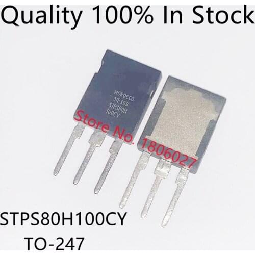 5PCS/lot STPS80H100CY TO-247 100V 40A Spot hot sale