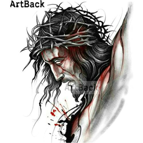 5d diamond painting jesus resurrection pattern full square drill sticker thorn crown christian diamond embroidery handmade art