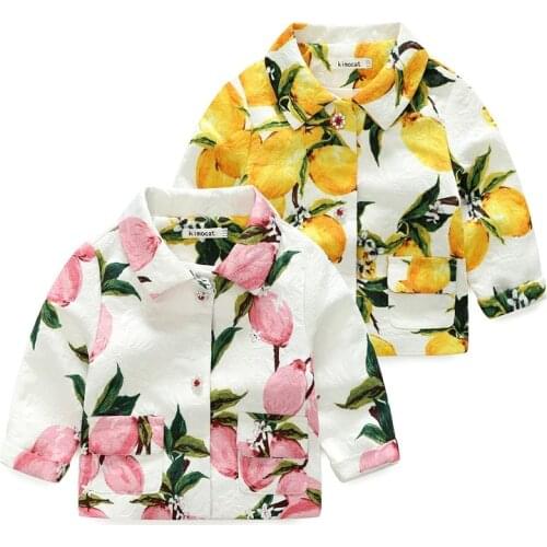 2020 Spring Autumn Girls Jacket Children Clothing Fashion Girls Coat Kids Jacket European Style Kids Outerwear For Girls
