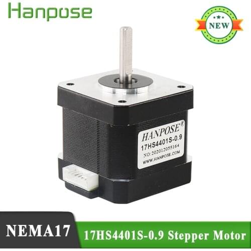 4-lead Nema17 Stepper Motor 42 motor 42BYGH 1.7A 65oz.in 17HS4401S 0.9 degree motor for 3D printer CNC XYZ