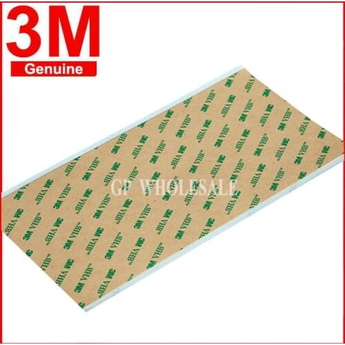 3M VHB 9473 (0.25mm Thick) Double Sided Adhesive Transfer Tape Sticker, High Temperature Resist up to 260C (4"x8") 10 sheets