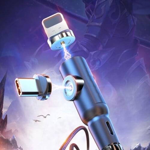 2M usb c cable type c micro usb cable fast charging Magnetic phone charger cord for xiaomi mi 8 9 10 lite pro ultra redmi iphone