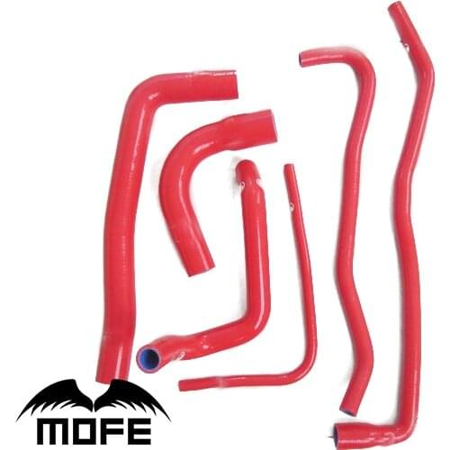 6PCS Customized / Original Logo 3 Plys Silicone Coolant Radiator Heater Hose Kit for Saab 9000 91-98 Blue Red Purple Yellow Pink