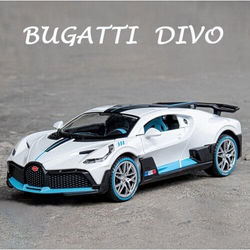 New 1:24 Bugatti Veyron DIVO Alloy Car Model Diecasts & Toy Vehicles Toy Cars Kid Toys For Children Gifts Boy Toy