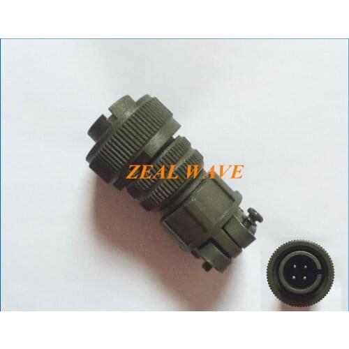 Foot Switch Plug Electric Knife Unipolar Bipolar Electrocoagulation Aviation Plug Foot Control Connector 4-Pin