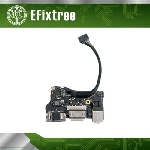 Genuine Laptop I/O USB Power Audio Board 820-3455-A DC Jack 923-0439 For MacBook Air 13" A1466 2013 2014 2015