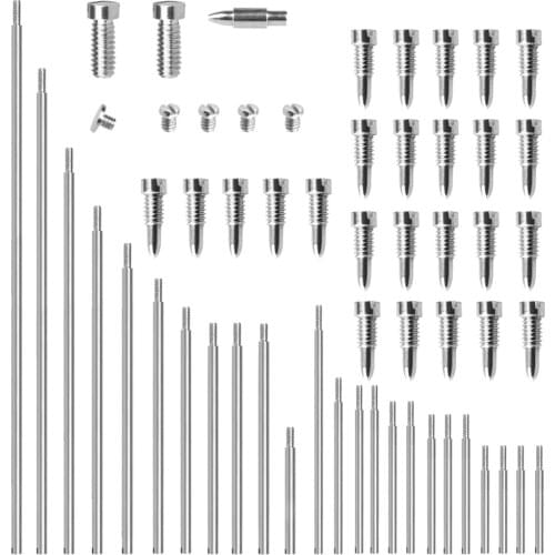Alto Sax Repair Kit Threaded Rod Cone Screw Pin for Saxophone Replacement Parts