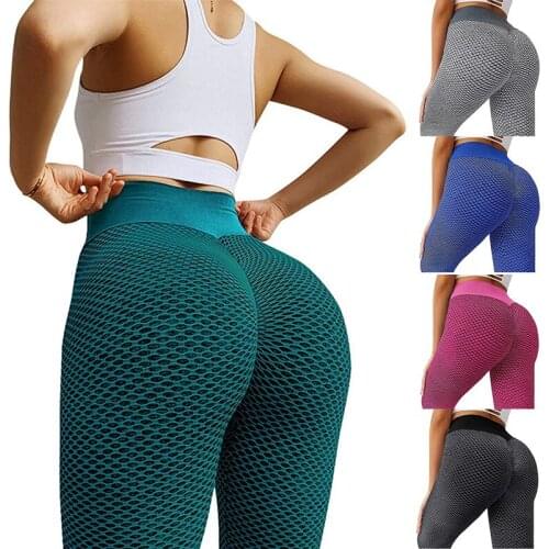 High Waist Dot Yoga Pants Patchwork Fitness Leggings Women Workout Push Up Leggings Activewear Ankle Length Feminina Jeggings