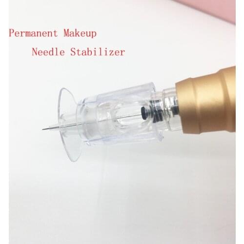 Newest Permanent Makeup Needle Stabilizer for Bayonet Cartridge Port Needle Nano Brows Tattoo Needles Stabilizer for PMU Machine