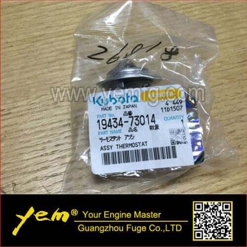 For Kubota engine V1505 thermostat 19434-73014