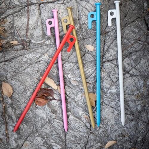 4 Pack Tent Stakes Awning Canopy Tent Pegs Stakes Accessories Equipment