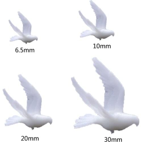 5Pcs Silicone Mini Dove of Peace Modeling Resin Mold Landspace Fillings Resin Jewelry Fillings Resin Casting Art Crafts