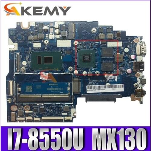 Akemy For Lenovo 320S-14IKB 520S-14IKB Laptop Motherboard LA-E541P CPU i7-8550U GPU MX130 2GB Tested 100% Work