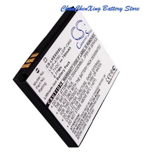 Cameron Sino 750mAh Battery LGIP-A750, LGIP-C800 for LG KB6100, KE820, KE850, KG99, ME850, PRADA